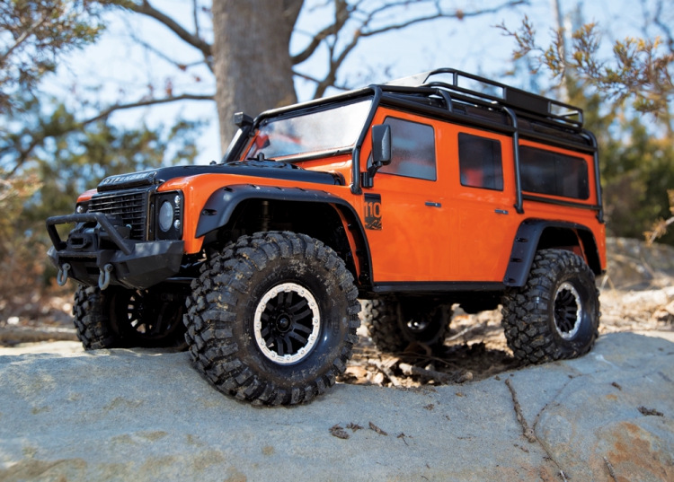 Traxxas TRX-4 4wd 1/10 Scale & Trail Crawler Land Rover Defender Negro